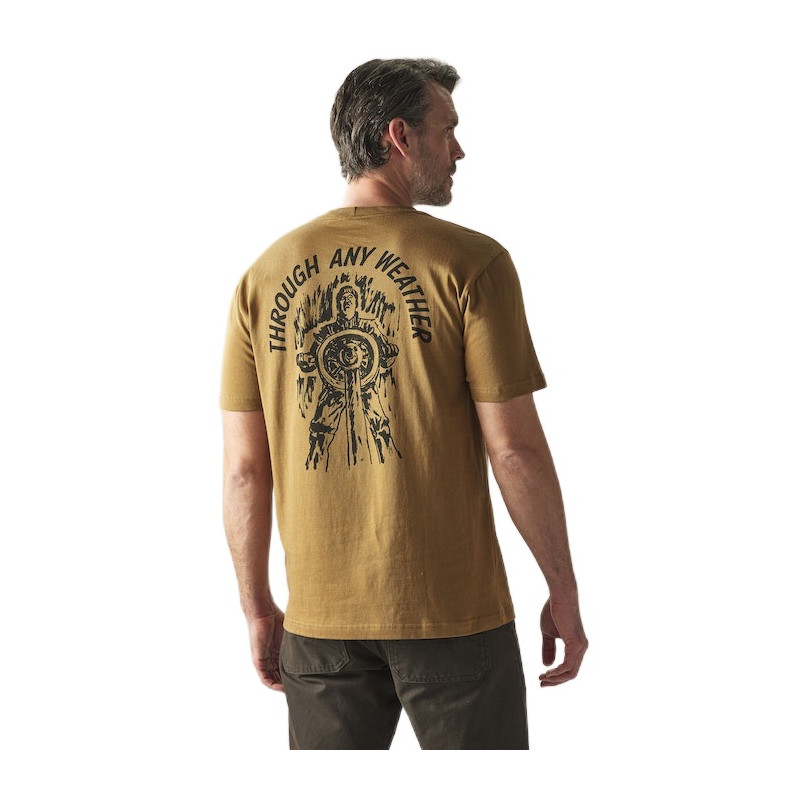 T-shirt Pioneer Grafisch Kapitein Filson