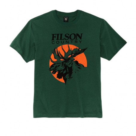 T-shirt Pioneer Grafisch Eland Filson