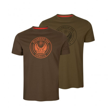 Pack 2 T-shirts Wildboar Pro Édition Limitée Härkila