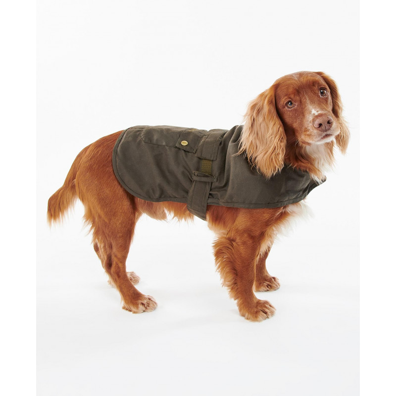Barbour 2 in 1 gewaxte katoenen hondenjas