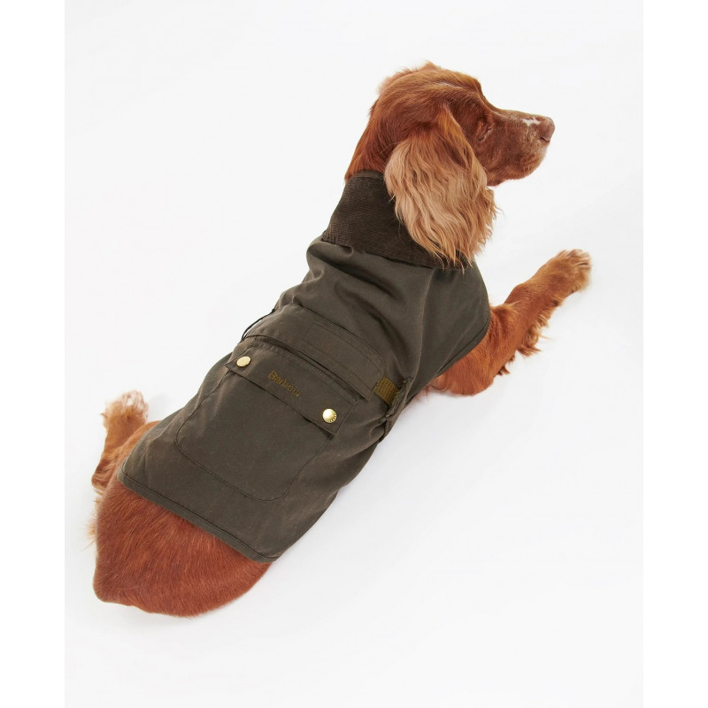 Barbour 2 in 1 gewaxte katoenen hondenjas