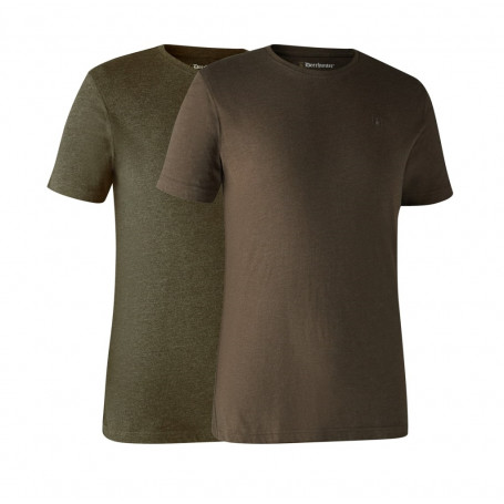 Pack de 2 T-Shirts Basic Deerhunter
