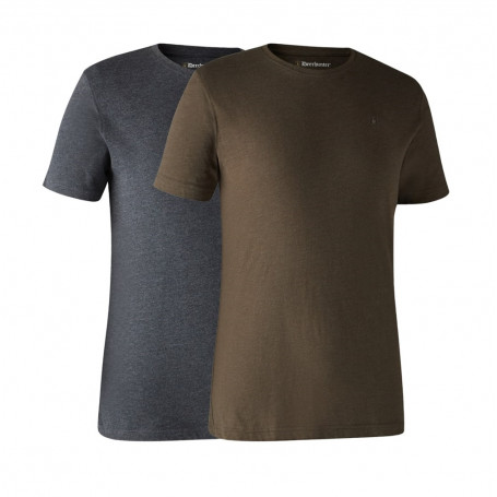 Pack de 2 T-Shirts Basic Deerhunter