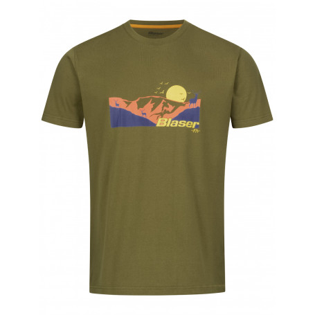 T-shirt Allgäu Mountain Blaser