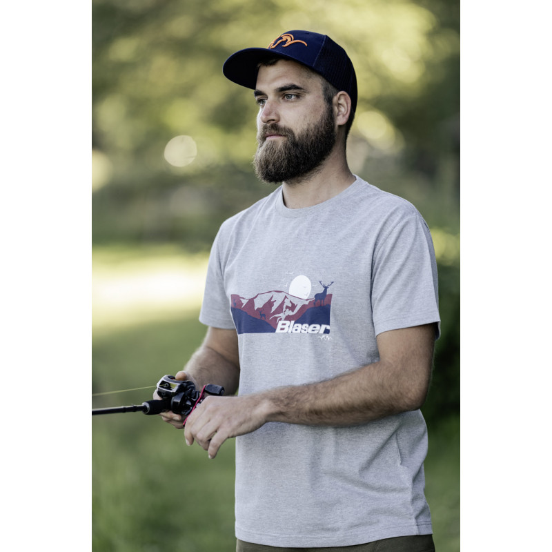 T-shirt Allgäu Berg Blaser