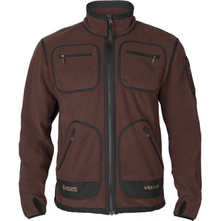 Veste Polaire Kamko Vert/Bordeaux Härkila