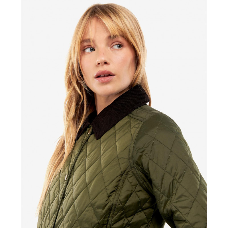Damart Vestes Veste matelassée fantaisie femme vert | France