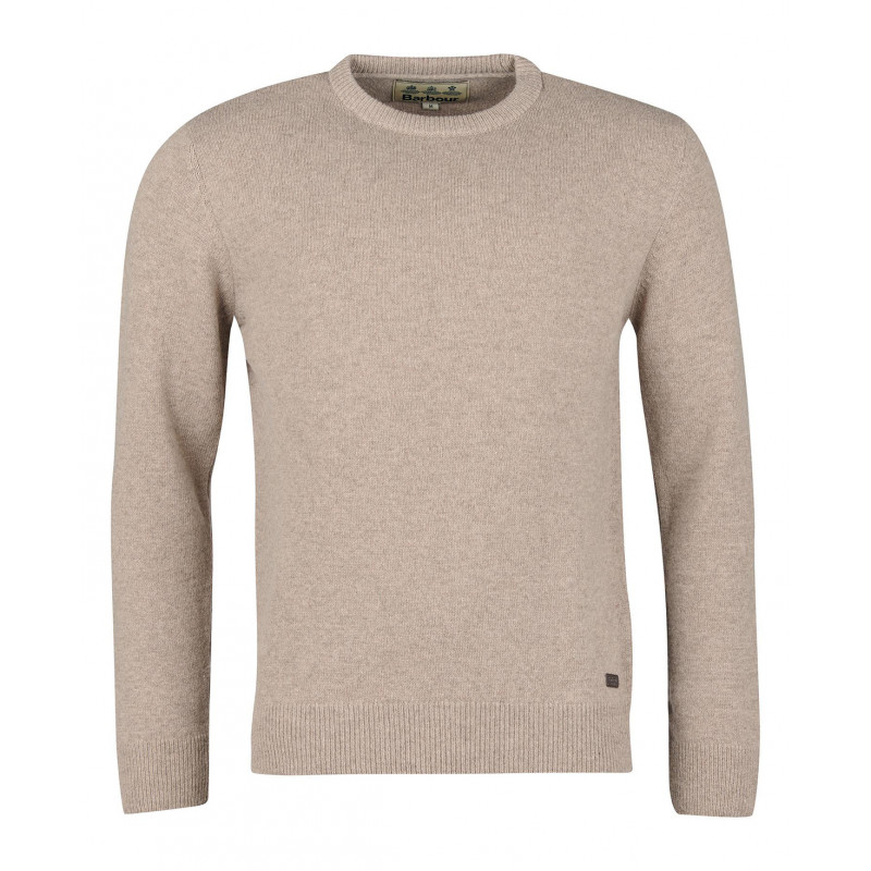 Pull Nelson Essential col rond Barbour