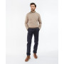 Pull Nelson Essential col rond Barbour
