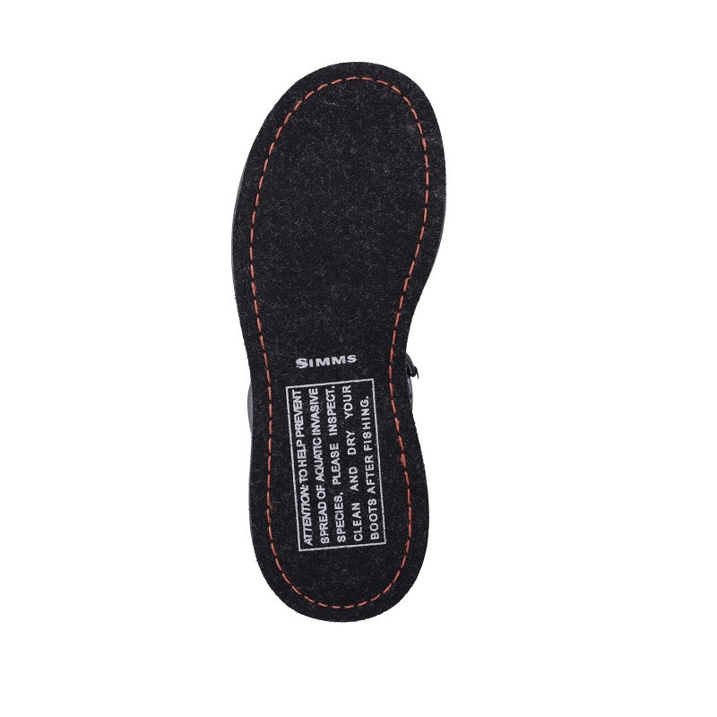 Chaussures de Wading Freestone Feutre V2 Simms