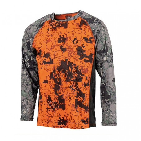 T-shirt lange mouwen Stretch Digital Somlys