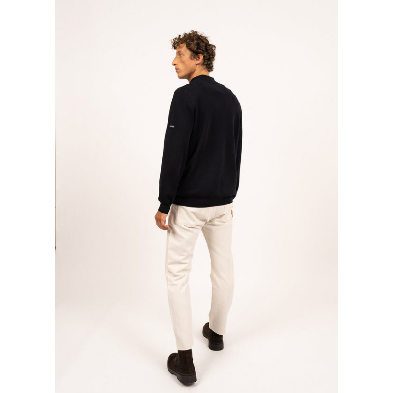 Pull Crossley col zippé Saint James