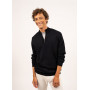 Pull Crossley col zippé Saint James
