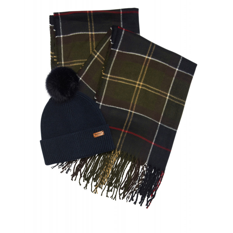 Coffret bonnet et écharpe Dover Barbour