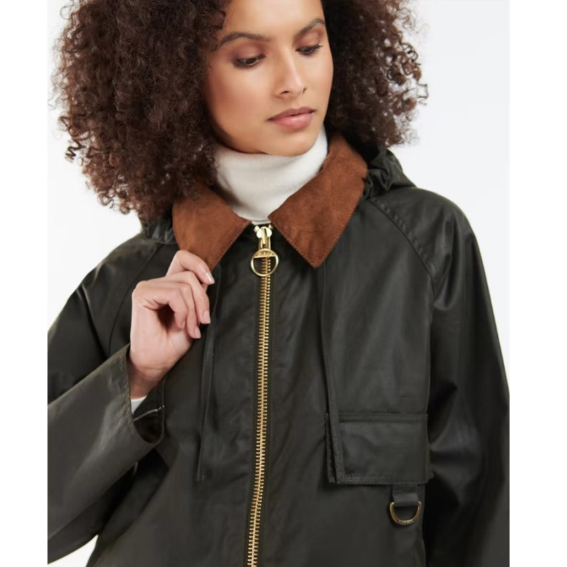 Veste huilée Highclere femme Barbour