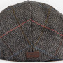 Casquette plate en tweed Wilkin Barbour