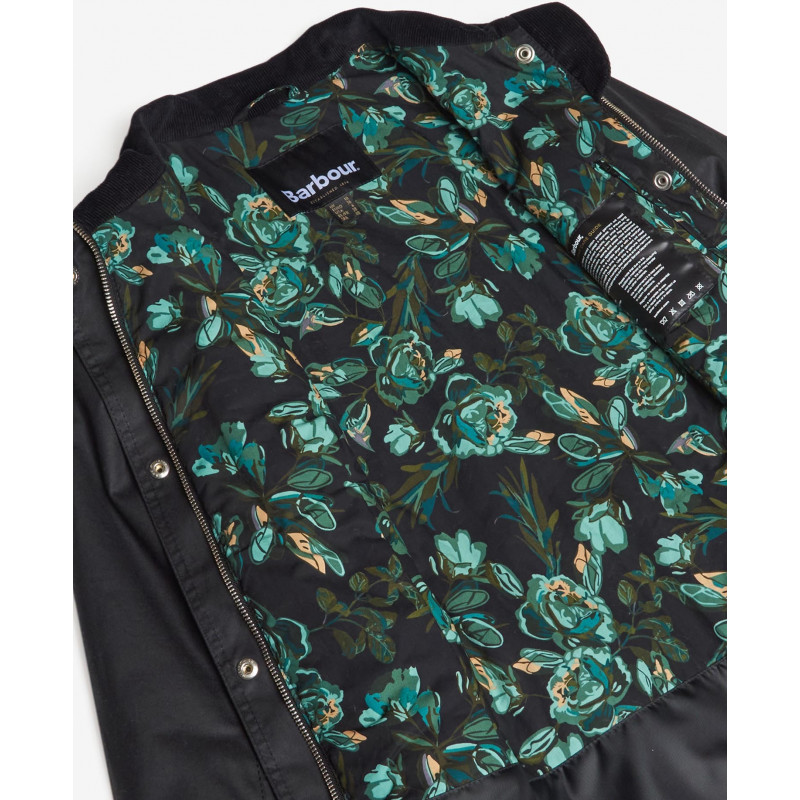 Veste huilée Winter Utility avec ceinture femme Barbour
