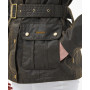 Veste huilée Winter Utility avec ceinture femme Barbour