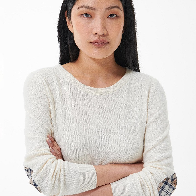 Pull Pendle col rond femme Barbour