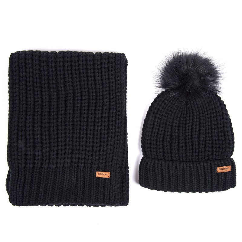 Ensemble écharpe et bonnet Saltburn Barbour