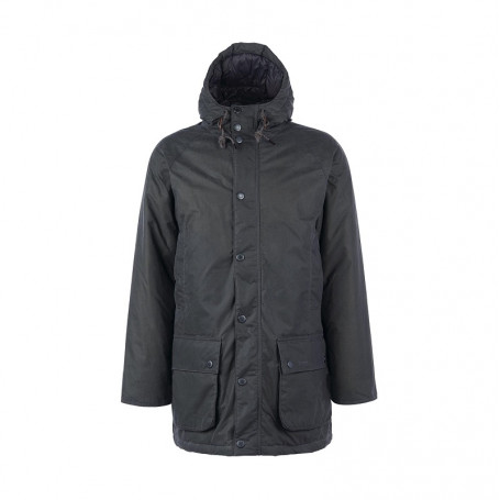 Parka huilée Beaufort à capuche Barbour