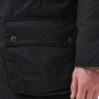 Parka huilée Beaufort à capuche Barbour