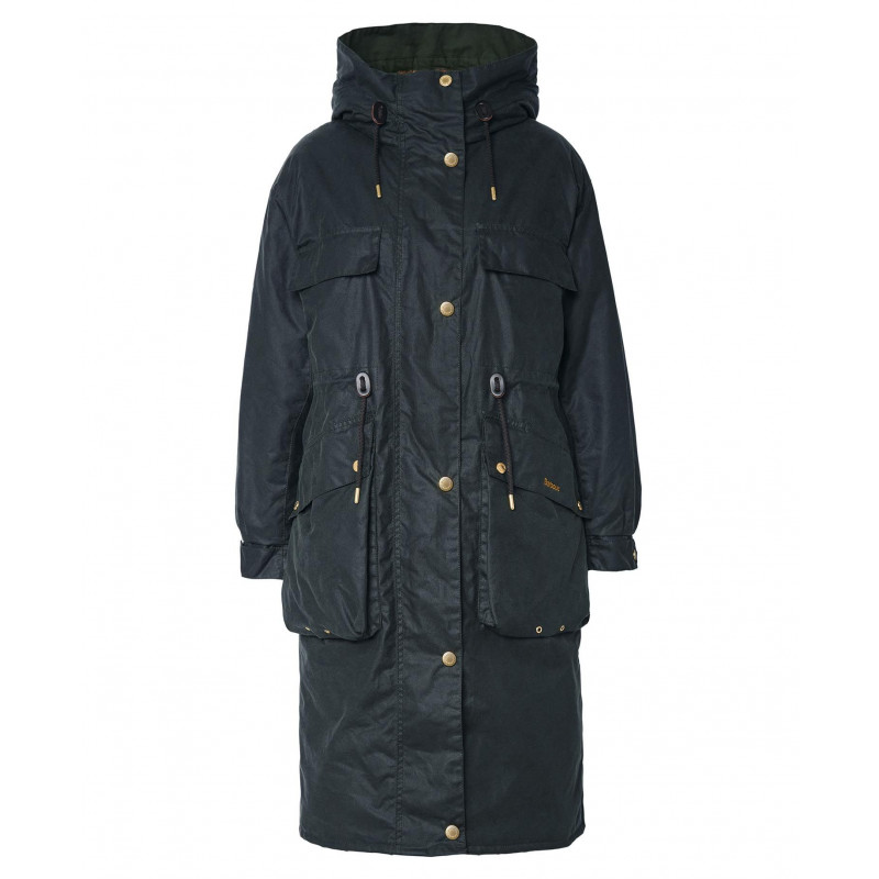 Parka huilée Beckside femme Barbour