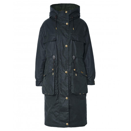 Parka huilée Beckside femme Barbour