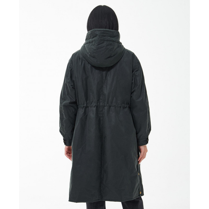 Parka huilée Beckside femme Barbour