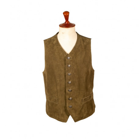 Leren vest Oostenrijks Fred Schneiders