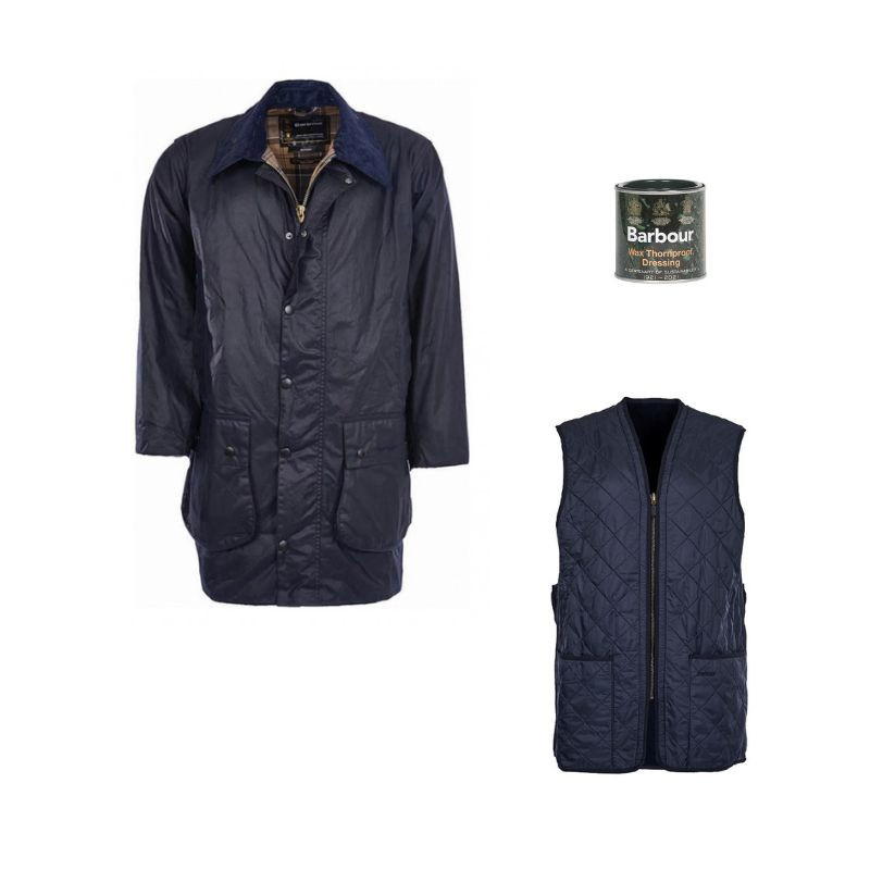 Pack Veste huilée Border Barbour