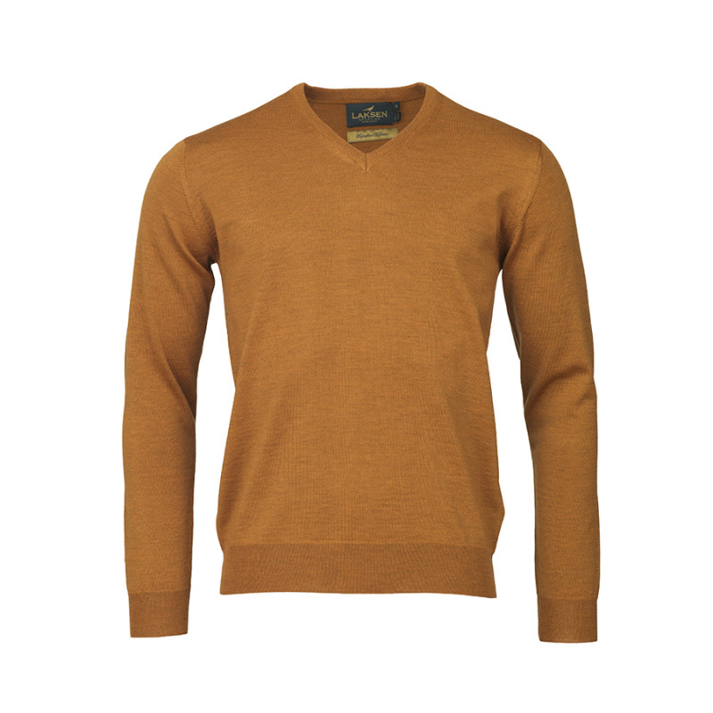 Pull Col V Sussex Merino Laksen 2020