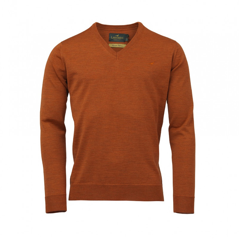 Pull Col V Sussex Merino Laksen 2020