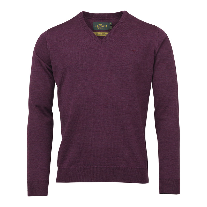 Pull Col V Sussex Merino Laksen 2020