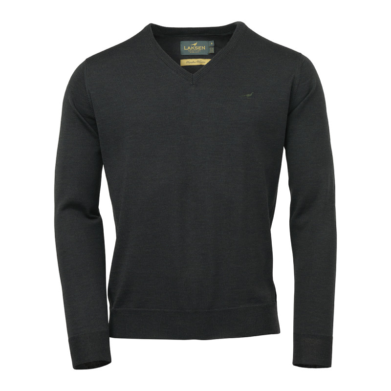 Pull Col V Sussex Merino Laksen 2020
