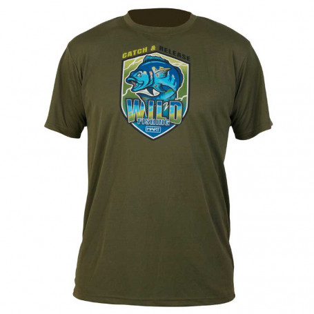 T-shirt Wilde vis Hart