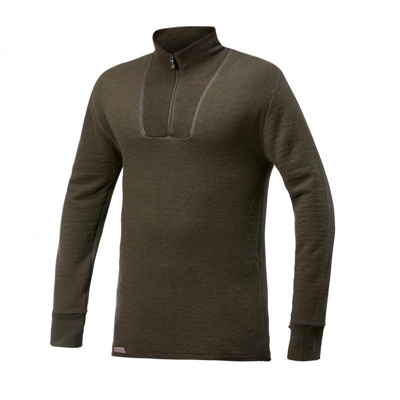 Maillot zippé Turtleneck 200g Woolpower avec chaussettes offertes