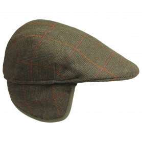Casquette Plate Tweed Balfour Laksen