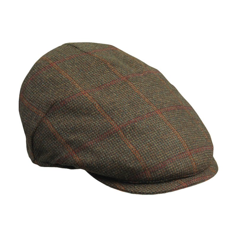Casquette plate en tweed Hastings Laksen