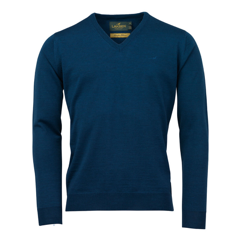 Pull Col V Sussex Merino Laksen 2020