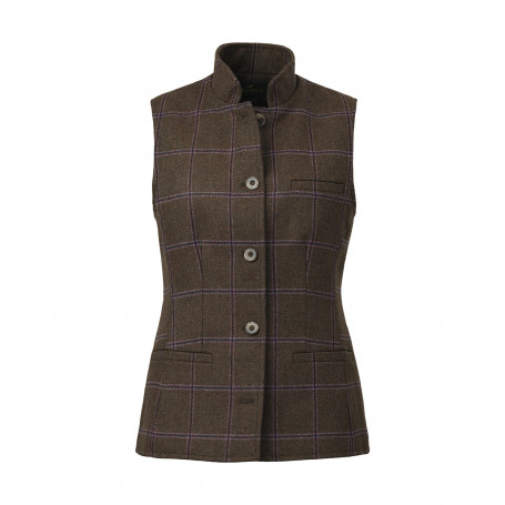 Gilet Fife en tweed Pippa femme Laksen
