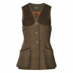 Gilet de tir en tweed Cara femme Laksen