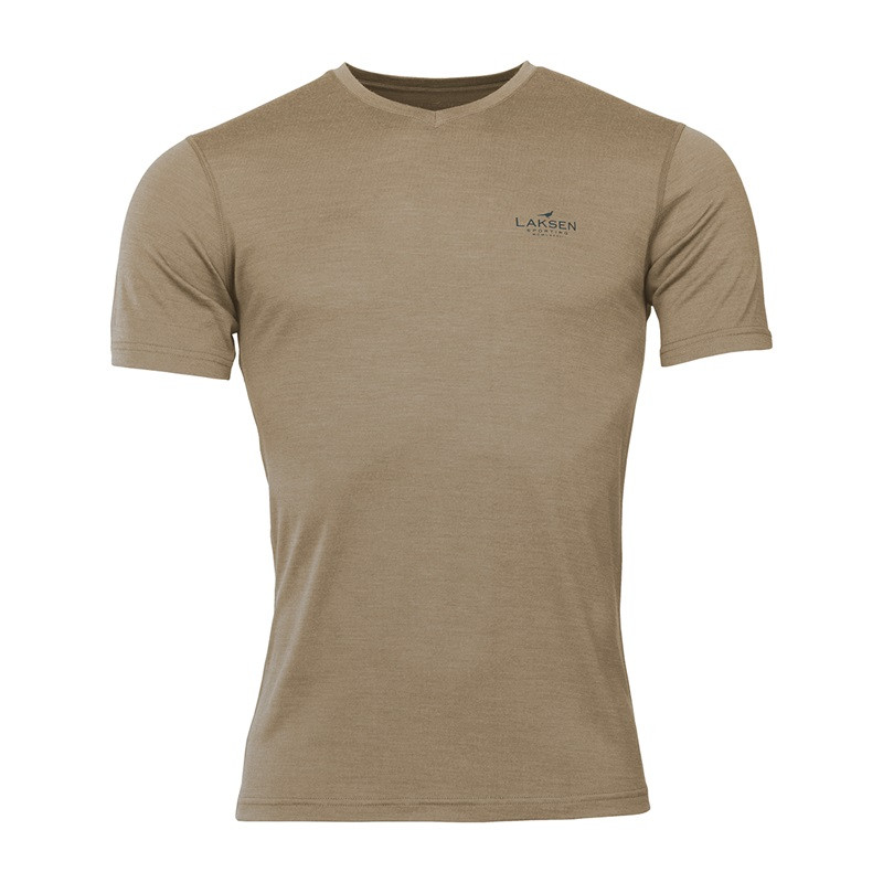 T-shirt col V Clisham Laksen