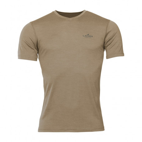 T-shirt col V Clisham Laksen
