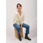 Gilet en maille perlée Murano femme Saint James