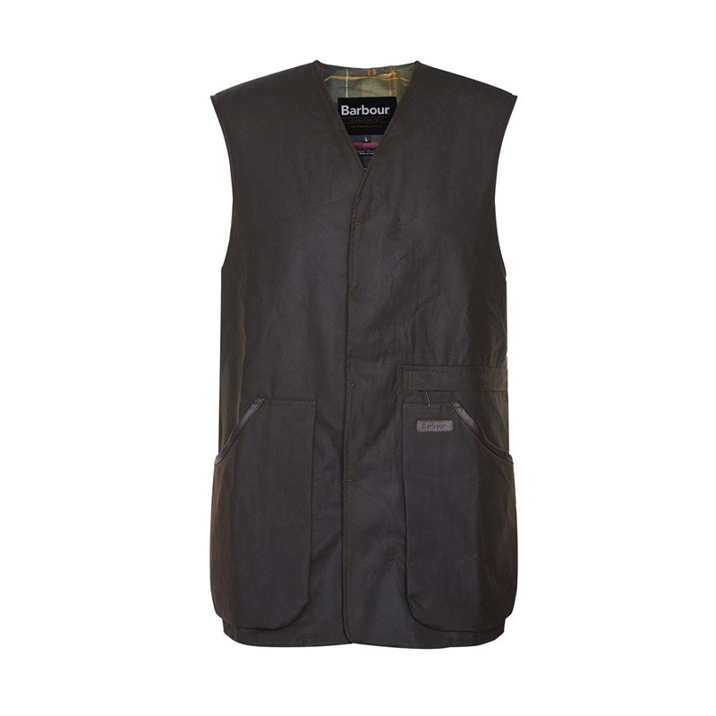 Gilet en coton huilé Alwinton Barbour
