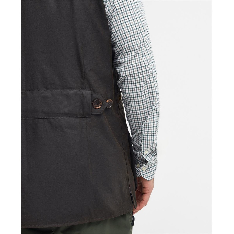 Gilet en coton huilé Alwinton Barbour