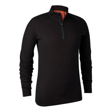 Maillot col zippé Quinn Merino Deerhunter