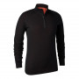 Maillot col zippé Quinn Merino Deerhunter