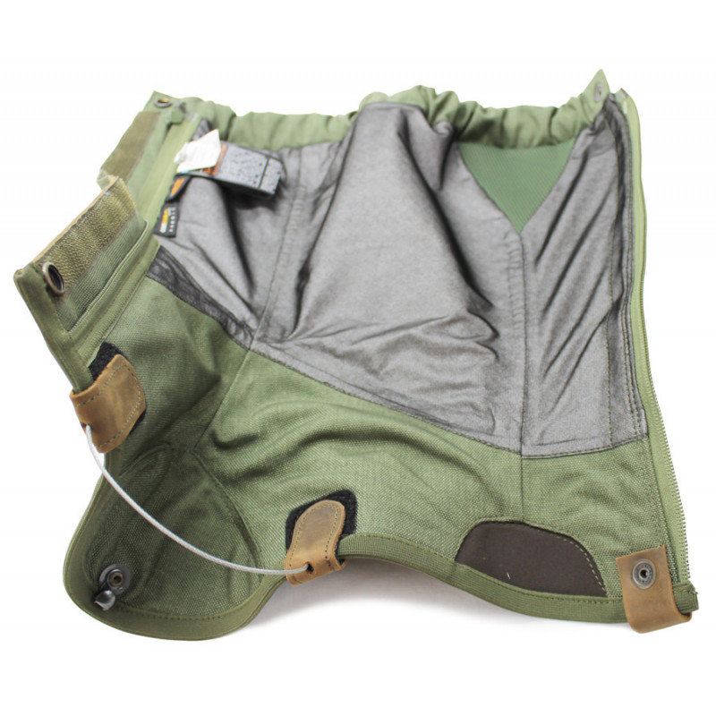 Guêtres Ergonomique en Cordura et Cuir R2033 Riserva
